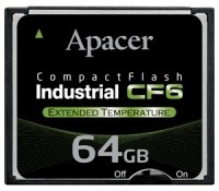 Šestá generace průmyslových CF karet Apacer dosahuje téměř rychlost SATA