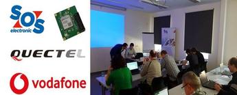 SOS electronic NB-IoT workshop ve spolupráci s Vodafone CZ a Quectel Wireless Solution SOS electronic NB-IoT workshop ve spolupráci s Vodafone CZ a Quectel Wireless Solution